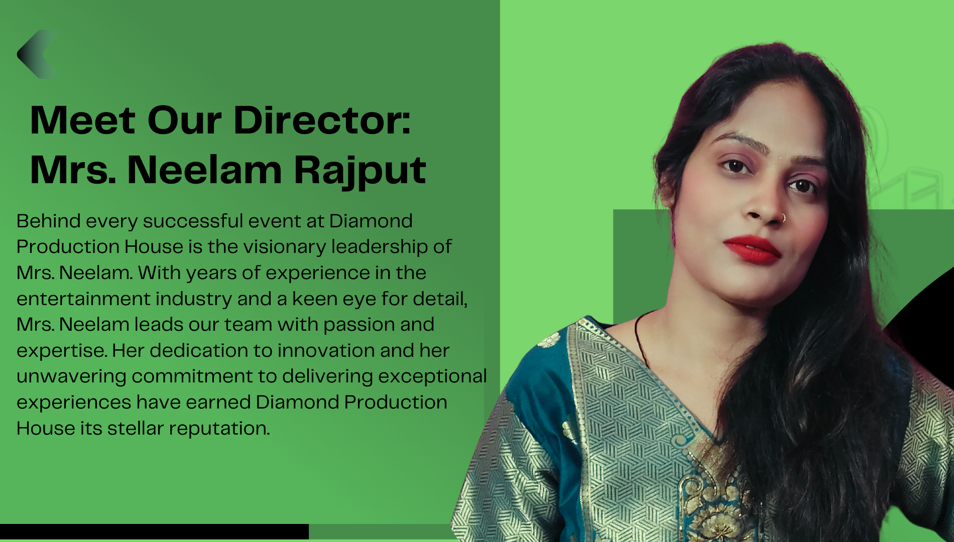 Meet Our Director Mrs. Neelam